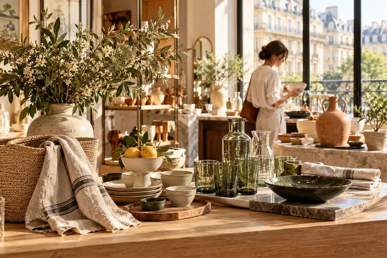 Merci Paris Wohnaccessoires: Beaumarchais und Richelieu — 2026