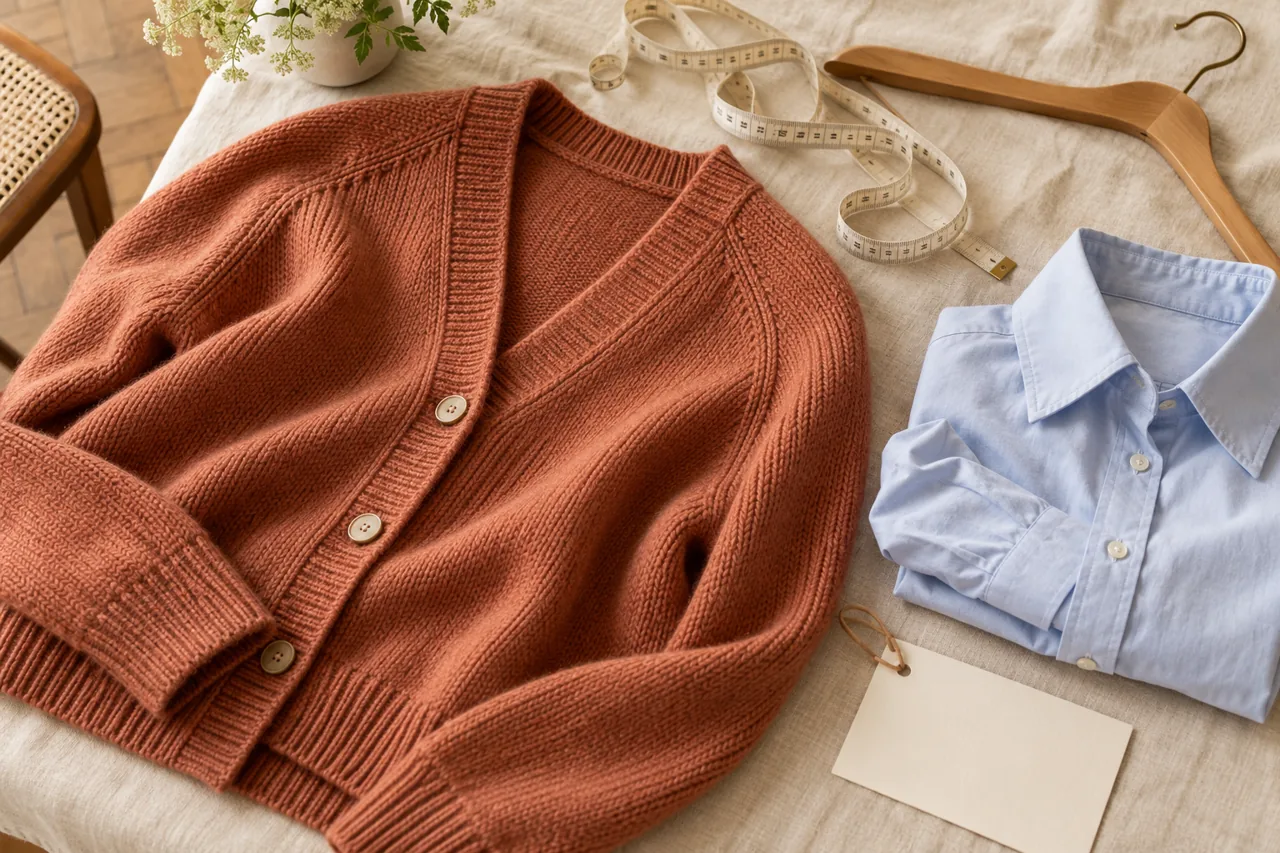Guide de voyage à Paris : tailles Sézane, gilet Gaspard et chemise Max