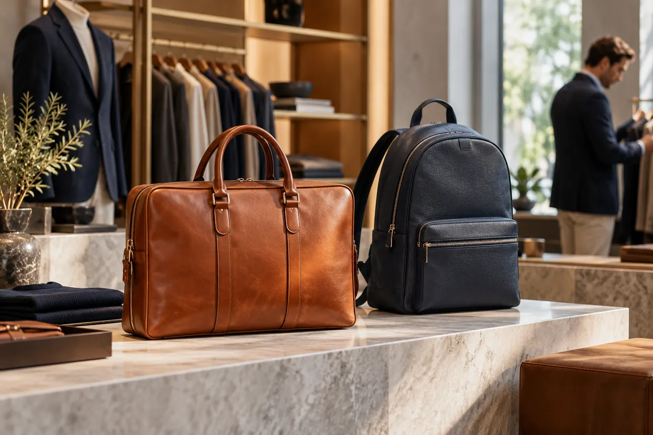 Paris Mens Leather Bags Guide 2026: Le Tanneur Courcelles